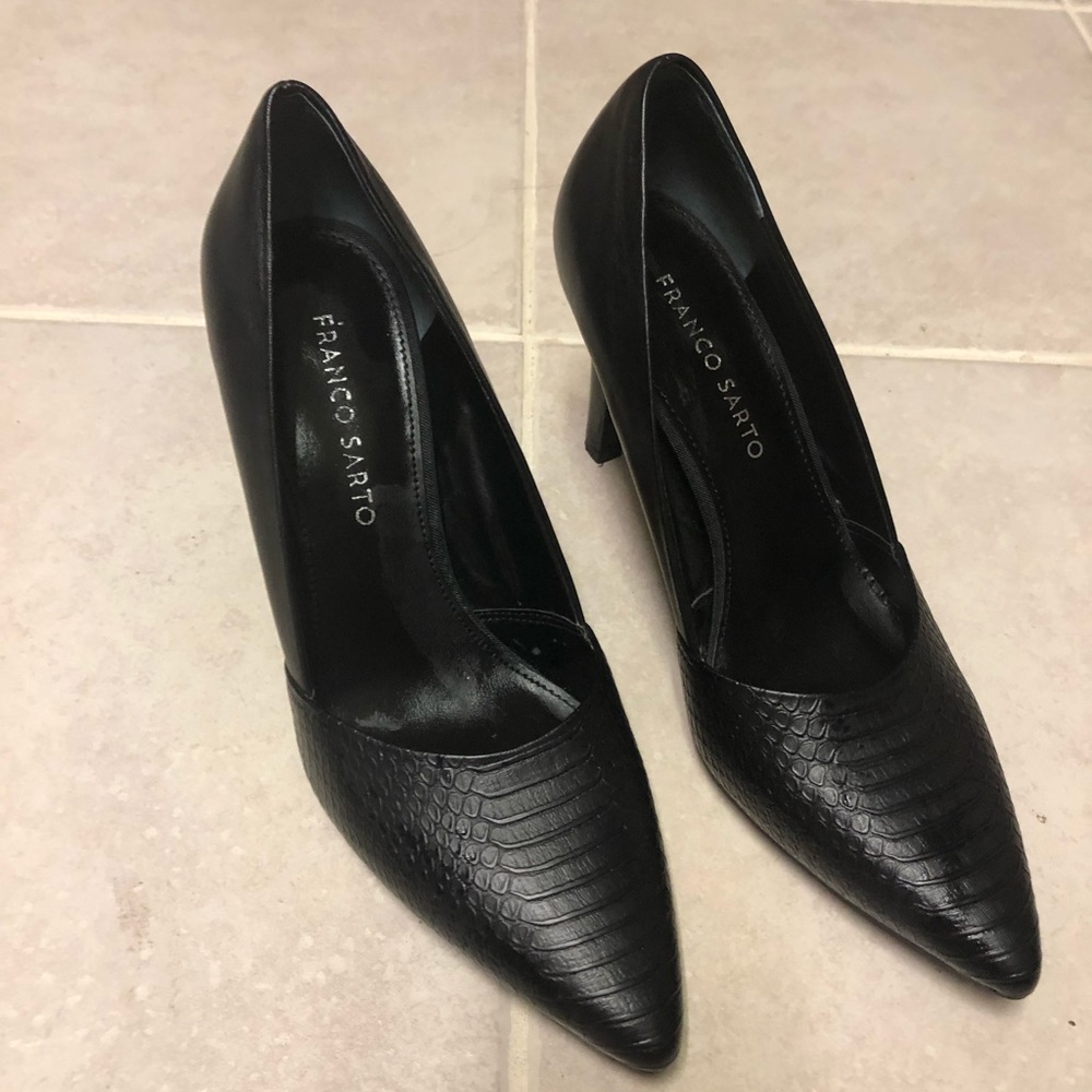 Franco Sarto Snakeskin Pump